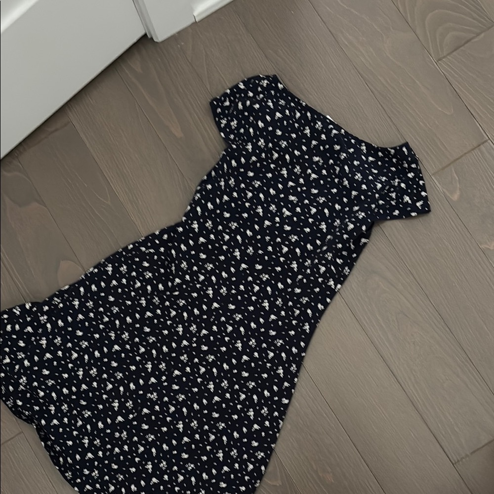 H&Navy Floral Women's Dress - Picture 4 of 5